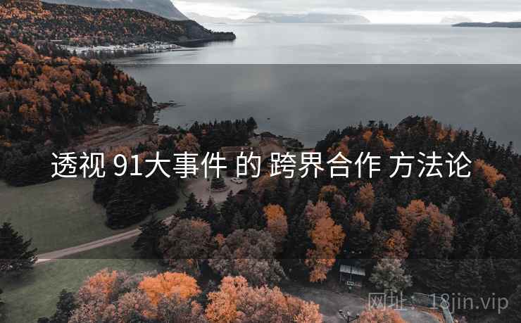 透视 91大事件 的 跨界合作 方法论