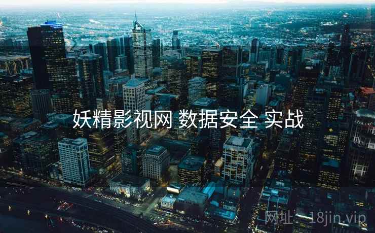 妖精影视网 数据安全 实战