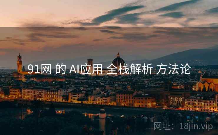 91网 的 AI应用 全栈解析 方法论