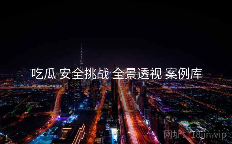 吃瓜 安全挑战 全景透视 案例库